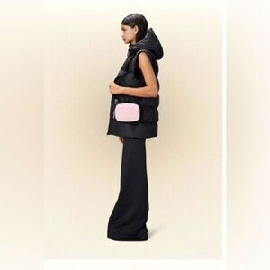 NWT RAINS Micro Box Bag Mini Crossbody Shoulder Bag Candy Pink Water Resistant